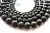 Import 4-16mm Lucky Energy Black Lava Stone Beads from China