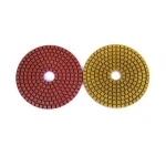 4 inch wet use floor diamond polishing pad for Quartz Granite Polishing