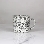 400ml Creative Ceramic Coffee Mug splatter paint ceramic mug porcelain splash ink coffee cup speckled porcelain mug