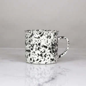 400ml Creative Ceramic Coffee Mug splatter paint ceramic mug porcelain splash ink coffee cup speckled porcelain mug