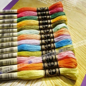 447 colors DMC 100% Cotton Thread  for Cross-stitch