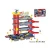 Import 49x24x36cm Three tayer garage toys Assembling parking lot toy with die-cast car from China