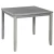 Import 5 Piece Dining Table Set Industrial Wooden Kitchen Table and 4 Chairs for Dining Room (Light Grey) from China