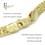 54190033 FJ Fallon Fashion Jewelry .Italian Virgin Of Guadalupe Catholic Beads, Rosary Necklace Plated In 14K Gold Brass Based