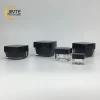 5g 10g 15g 30g 50g cosmetic containers empty black square acrylic plastic cream jar