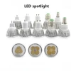 5W 9W 12W 15W gu10 led dimmable mr16 halogen bulbs led 12v 24v 7w low voltage led downlights E14 E27 3w Aluminum Cob spotlight