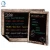 Import 6.2-1 A1 Easy erasable blackboard magnetic mini chalk board for refrigerator from China