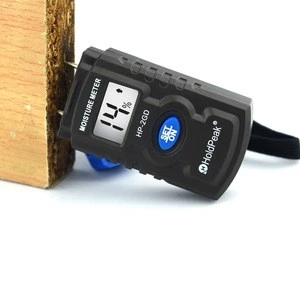 6~42% mini size moisture content meter LCD moisture meter HoldPeak HP-2GD wood moisture meter