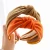 Import 6CM Wide Fashion Chain Edge Top Knot Fleece Headband Wholesale Hair Accessories Hairband for Girls from China
