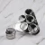 Import 6PCS Stainless Steel Magnetic Spice Storage Jar Tins Container with Rack Holder from China