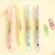 Import 7 Colors Dual Tips Permanent Art Markers Highlighter Study Kit, 1-4 mm for Drawing Sketching Highlighting and Underlining 6 Pcs from China