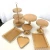 Import 7 pcs wedding cake stands dessert display with pendants and beads from China