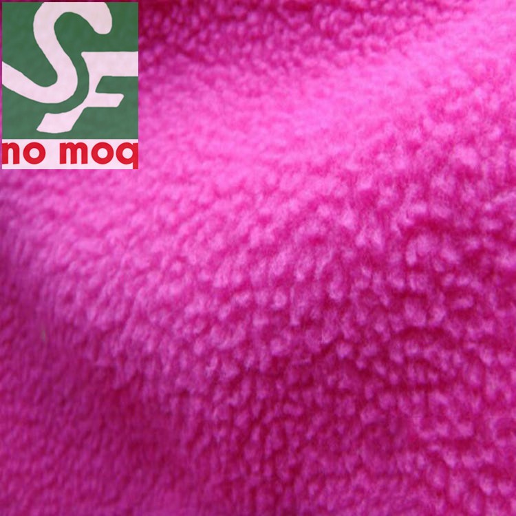 72F 100% Recycled polyester knitting coral fleece fabrics