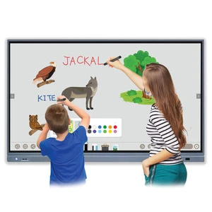 75 inch touch screen smart interactive whiteboard for education