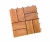 Import 8 slats size 300 x300 x 24mm - Acacia Solid Wood Floor Tile, Interlocking Outdoor Flooring Tiles from Vietnam