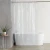 Import 800201 Shower Curtain, 72" W x 72" H Clear  Mildew Resistant Thick Bathroom Shower Curtains from China