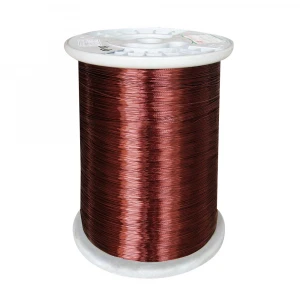 99.9% copper content enameled wire for coils with ISO certificate by sufficiently annealed conductor