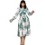 Import A093-spring 2021 african dresses long sleeve elegant bow floral dress women office dress from China