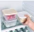 Import A2905  Refrigerator Retain Freshness Container Crisper Boxes Fruits Vegetables Case Crisper Storage Food Drain Box With Lid from China