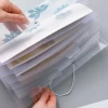 a4 size clear plastic PP document box fileS