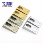 ABS furniture flange wardrobe railing support flange