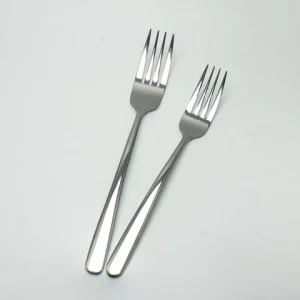 Accept custom different size hotel dinner flatware set fruit 304 stainless steel fork