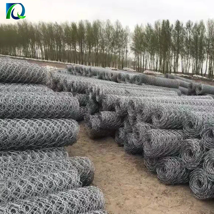 Acid and alkali resistance steel wire mesh sculpture stone gabion mesh with competitive