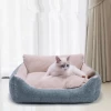 Adjustable Calming Puppy Large para mascotas Memory Foam Calming Comfortable Pet Dog And Cat Bed Sofa