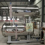 Affordable automatic autoclave quality single canned food steam sterilizer