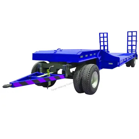 Agricultural Farm Mini Axle Trailer Small Tractor Agricultural Farm Trailer