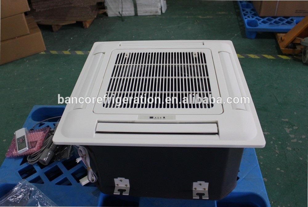 Air conditioner system chilled water cassette type fan coil unit