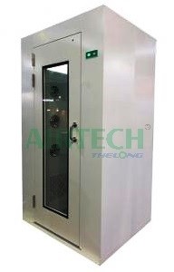 Air Shower standard single leaf swing door, ventilation air purifier in Vietnam