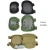 Import Airsoft Paintball protective Tactical Knee and Elbow Pads Guard  with Adjustable Straps from China