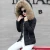 Aliexpress Fashion Winter Warm Short Down Jacket Women Cotton-Padded Hooded Faux Fur Coat