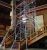 Import Aluminium single width ladder scaffolding from China