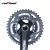 Import Aluminum Alloy Hollow Bicycle Chainwheel 170MM Mountain Bicycle Crankset Road Bike 24 27 30 Speed 22-30-40T Chainwhhel from China