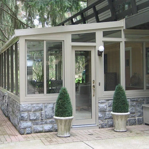 Aluminum Glass House Veranda Sunroom Exterior Winter Garden