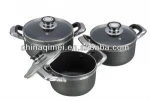 aluminum non-stick casserole /dutch oven/saucepot