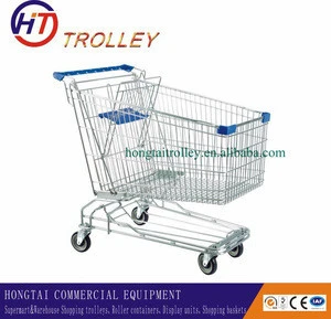 Aluminum Shopping Trolley, Korea Supermarket Trolleys for Sale