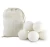 Import Amazon 2018 best sale 6 pack 7 cm laundry washing dryer balls eco organic wool dryer balls from Top 3 manufacture from China