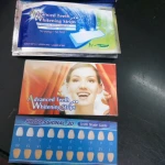 Amazon hot Home use teeth whitening strip/ 14 Pouches Oral Hygiene Gel