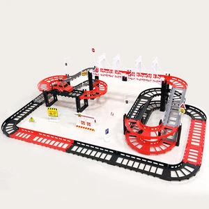Amazon hot selling kids 2.5M Rail Cars Toy