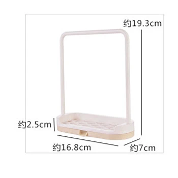 Amazon Top sellers Ningbo Popular innovative kitchen bathroom PP table wire dishcloth hanger Home accessories