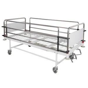 Anbo 2 Cranks Manual Hospital Bed with Detachable CPR Boards