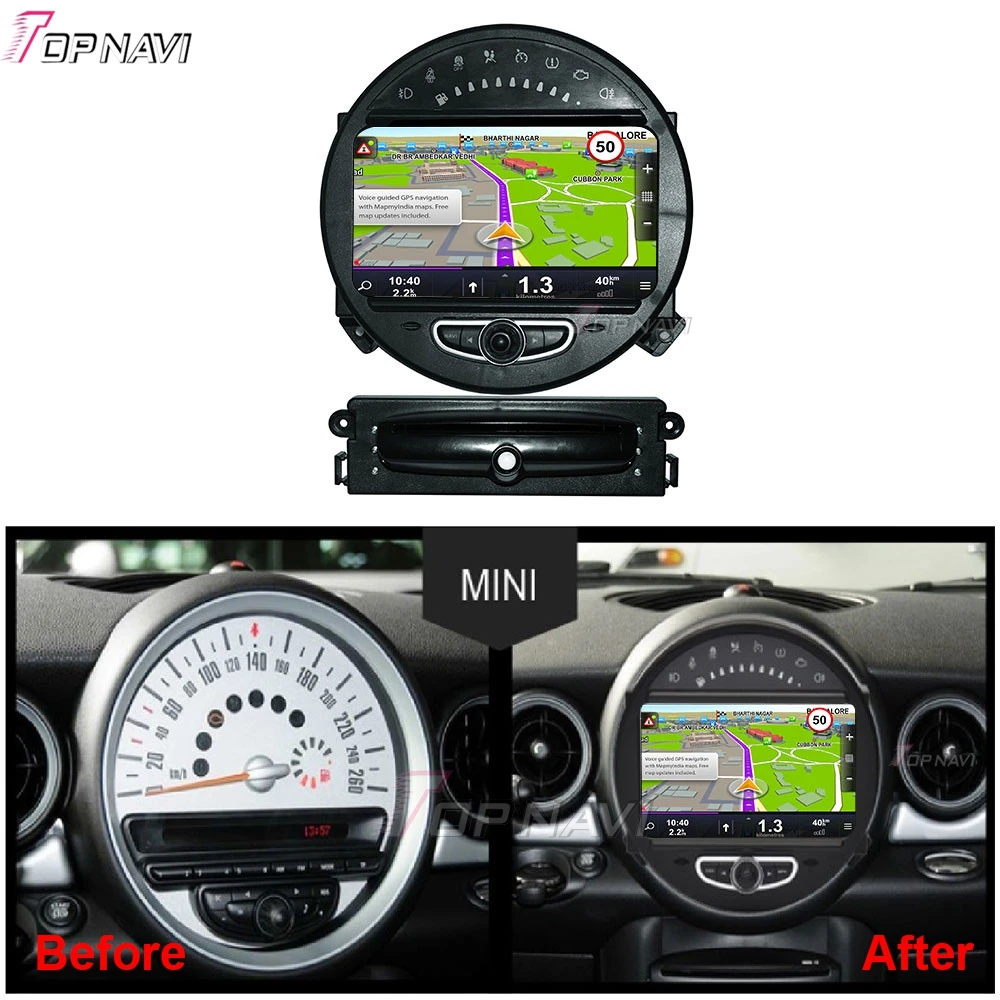 Android 9.0 Octa Core Car DVD Player For Mini Cooper R56 Android Auto Radio Stereo 2006 - 2013 Car GPS Navigation 4G 32G