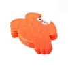 Animal Style Mini-size Eco-friendly PVC Suction Cup Bath Toys Bathtub Stickers for Baby