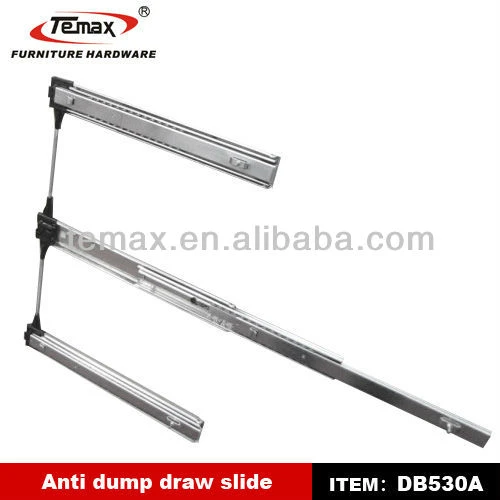 Anti dump slide rail ball bearing heavy duty ball bearing drawer slides