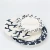 Import Antique blue decaled design plate sets / salad porcelain plate white from China