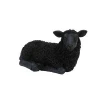 art  animal resin figures deocarive resin art black sheep statues realistic animal resin crafts for home decor or gift