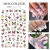 Import Art Decals Sticker Butterfly Decorations Miss Colour R Series Butterfly Nail Stickers from China
